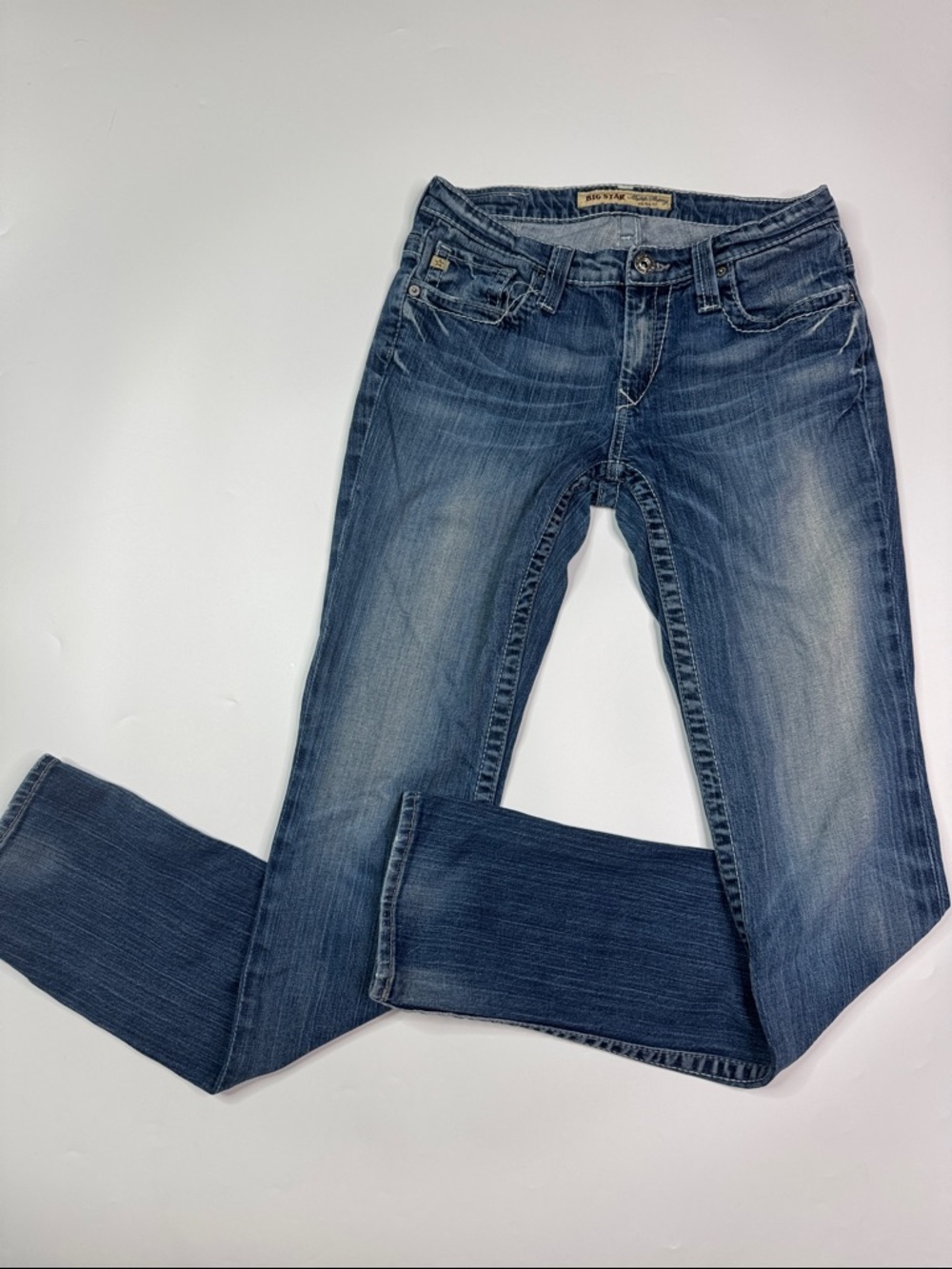Big Star Maddie Skinny Mid Rise Fit Jeans Size 27L